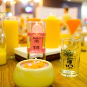 Candle in Ceramic Jar – Soy Wax lavender Scented Aromatherapy Candle